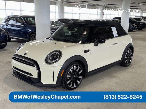 Pepper White 2023 MINI Convertible Cooper