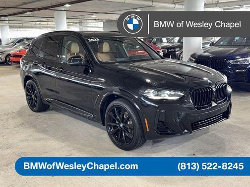 Black Sapphire Metallic 2023 BMW X3 sDrive30i