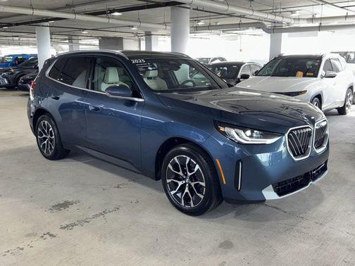 Blue Metallic 2025 BMW X3 30 xDrive
