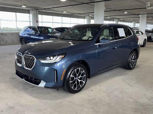 Blue Metallic 2025 BMW X3 30 xDrive