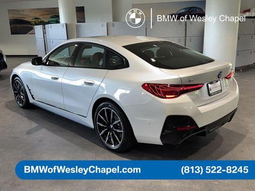 Mineral White Metallic 2026 BMW i4 Gran Coupe M60