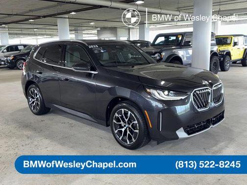 Dark Graphite Metallic 2025 BMW X3 30 xDrive