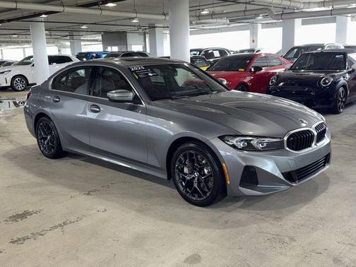Gray Metallic 2025 BMW 330 330i