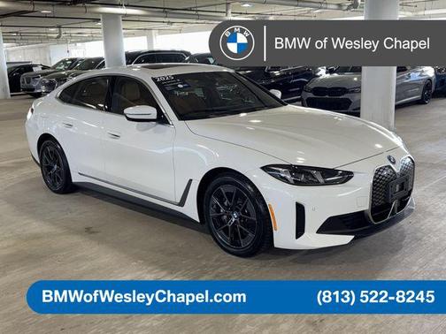 Alpine White 2025 BMW i4 Gran Coupe xDrive40