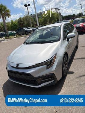 Classic Silver Metallic 2021 Toyota Corolla SE