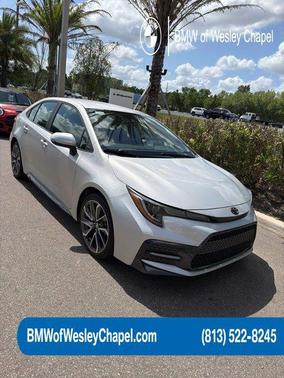 Classic Silver Metallic 2021 Toyota Corolla SE