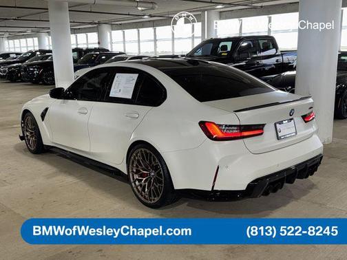 Frozen Solid White 2024 BMW M3 CS