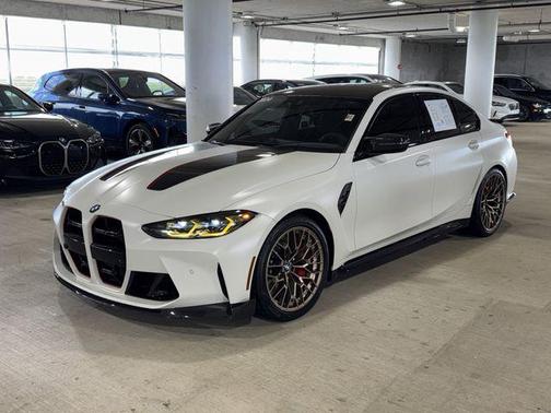 Frozen Solid White 2024 BMW M3 CS