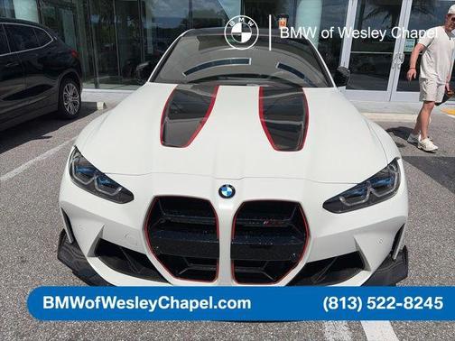 Frozen Solid White 2024 BMW M3 CS