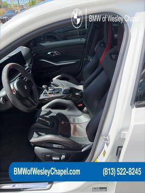 Frozen Solid White 2024 BMW M3 CS