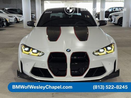 Frozen Solid White 2024 BMW M3 CS