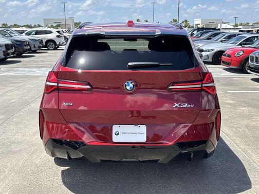Vegas Red Metallic 2026 BMW X3 30 xDrive