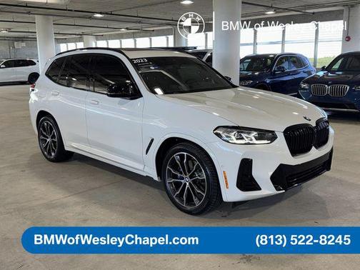Alpine White 2023 BMW X3 M40i