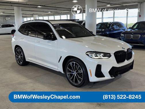 Alpine White 2023 BMW X3 M40i