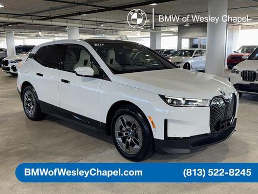 Alpine White 2023 BMW iX xDrive50