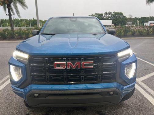 Dynamic Blue Metallic 2023 GMC Canyon Elevation