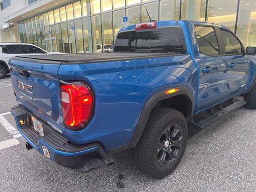 Dynamic Blue Metallic 2023 GMC Canyon Elevation