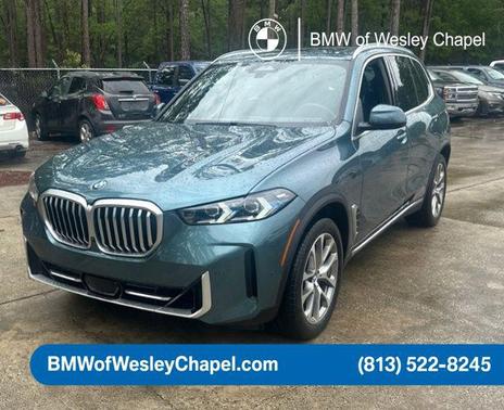 Blue Ridge Mountain Metallic 2024 BMW X5 xDrive40i