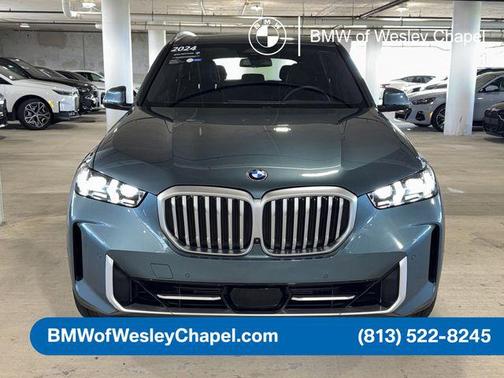 Blue Ridge Mountain Metallic 2024 BMW X5 xDrive40i