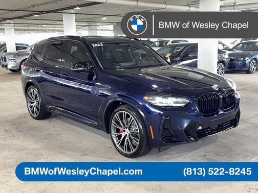 Tanzanite Blue II Metallic 2023 BMW X3 M40i