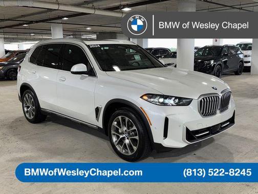 White Metallic 2024 BMW X5 sDrive40i