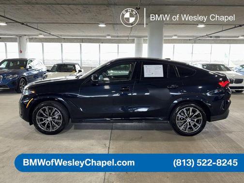Carbon Black Metallic 2025 BMW X6 xDrive40i
