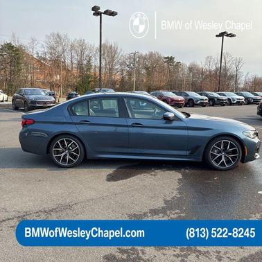 Arctic Race Blue Metallic 2023 BMW 540 i