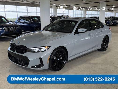 Gray 2026 BMW 330 NA