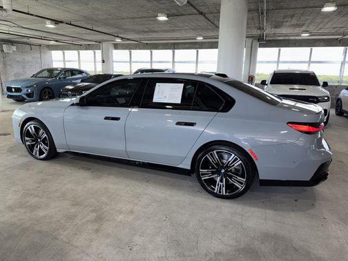 Gray Metallic 2025 BMW 760 xDrive