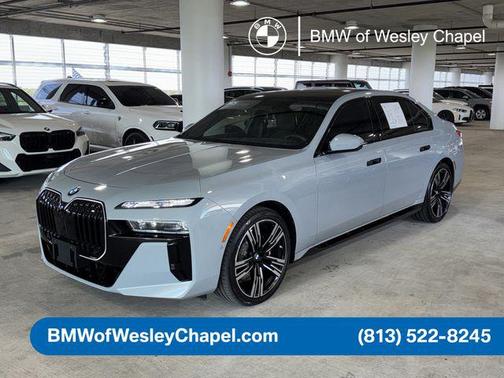 Gray Metallic 2025 BMW 760 xDrive