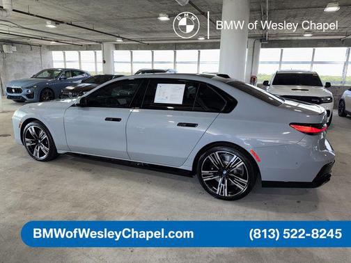 Gray Metallic 2025 BMW 760 xDrive