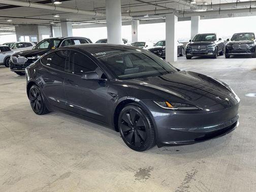 Stealth Grey 2024 Tesla Model 3 Long Range