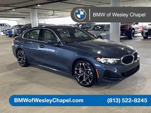 Blue Metallic 2025 BMW 330 330i
