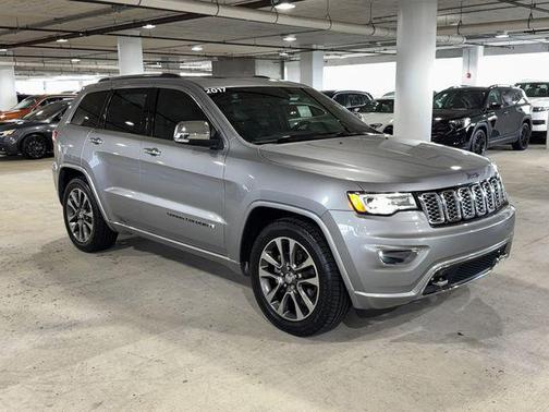 Billet Silver Metallic Clearcoat 2017 Jeep Grand Cherokee Overland