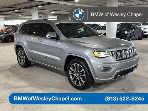 Billet Silver Metallic Clearcoat 2017 Jeep Grand Cherokee Overland