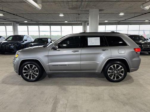 Billet Silver Metallic Clearcoat 2017 Jeep Grand Cherokee Overland
