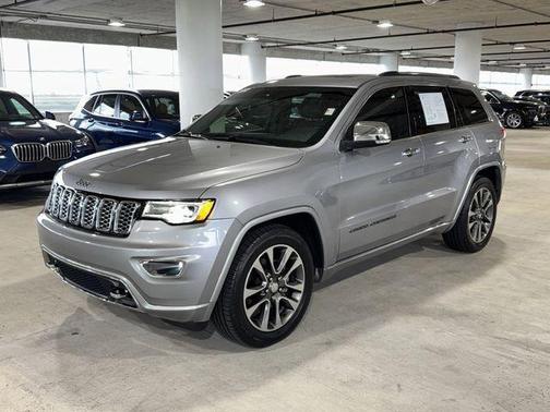Billet Silver Metallic Clearcoat 2017 Jeep Grand Cherokee Overland