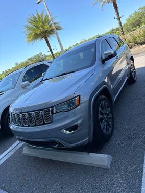 Billet Silver Metallic Clearcoat 2017 Jeep Grand Cherokee Overland