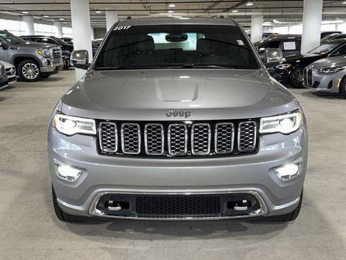 Billet Silver Metallic Clearcoat 2017 Jeep Grand Cherokee Overland