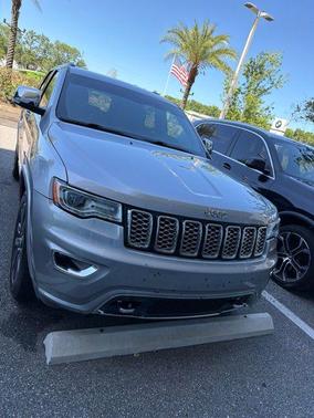 Billet Silver Metallic Clearcoat 2017 Jeep Grand Cherokee Overland