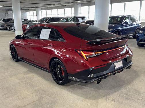 Ultimate red 2025 Hyundai ELANTRA N Base