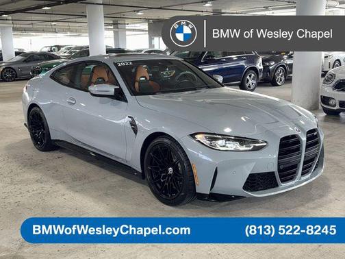 Gray Metallic 2022 BMW M4 Base