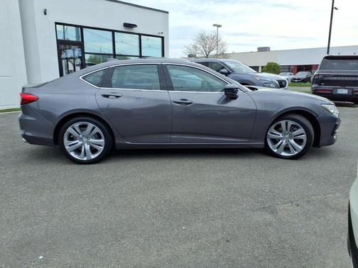 Modern Steel Metallic 2021 Acura TLX Technology