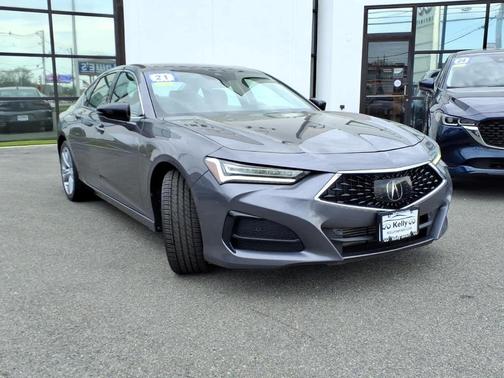 Modern Steel Metallic 2021 Acura TLX Technology