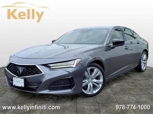 Modern Steel Metallic 2021 Acura TLX Technology