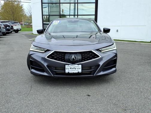 Modern Steel Metallic 2021 Acura TLX Technology