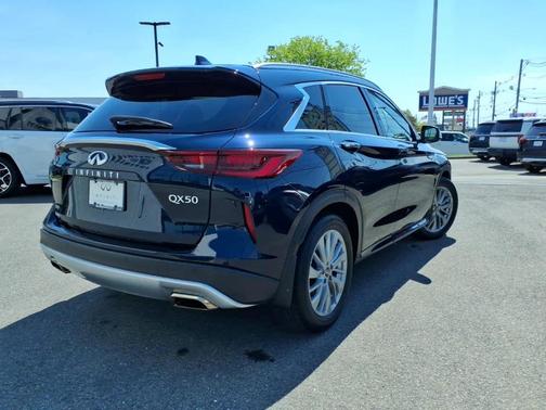 Hermosa Blue 2023 INFINITI QX50 Luxe