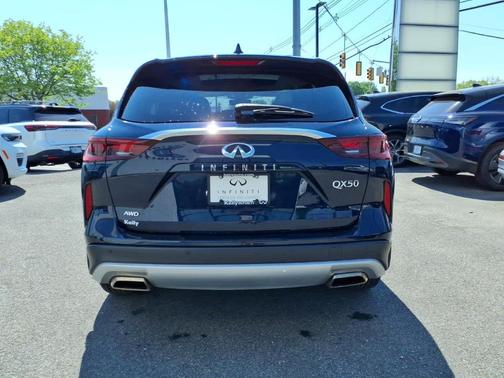 Hermosa Blue 2023 INFINITI QX50 Luxe