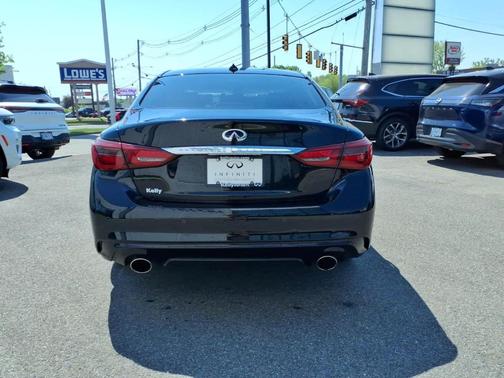 Black Obsidian 2021 INFINITI Q50 3.0t LUXE