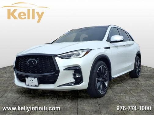 Radiant White 2023 INFINITI QX50 SPORT